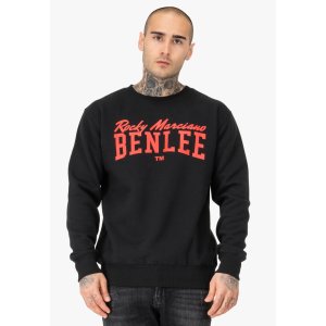 BENLEE Rinston Crewneck Sweatshirt black/ red