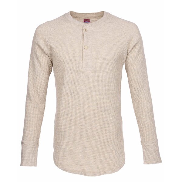 PIKE BROTHERS 1936 Waffle Shirt natural