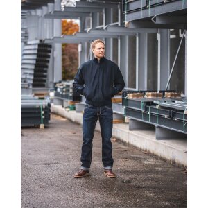 PIKE BROTHERS 1942 Deck Zip Jacket dark blue