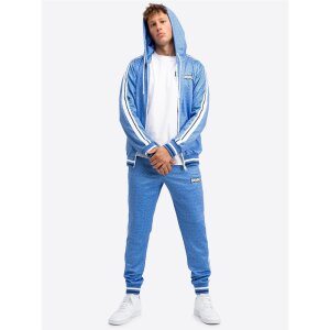 LONSDALE Trainingsanzug Chain Track navy/ baby blue/ blue
