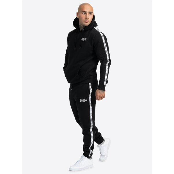 LONSDALE Trainingsanzug Agrylli black/ white