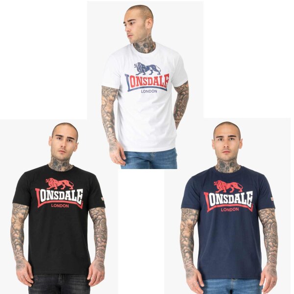 Lonsdale T-Shirt Lion Two Tone