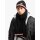 Lonsdale Butleigh Schal und Mütze Set black/ dark red/ ecru