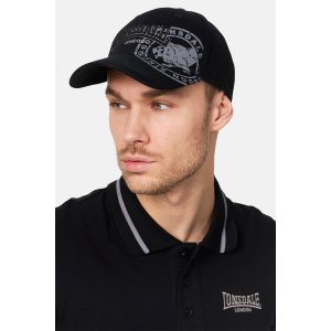 Lonsdale Leiston Kappe Doppelpack black