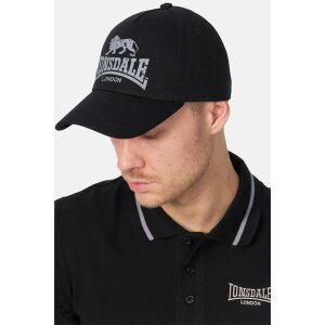 Lonsdale Leiston Cap Double Pack black