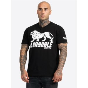 Lonsdale T-Shirt Bylchau white/ black