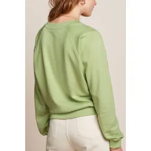 KING LOUIE Febe Sweater Peachy margarite green