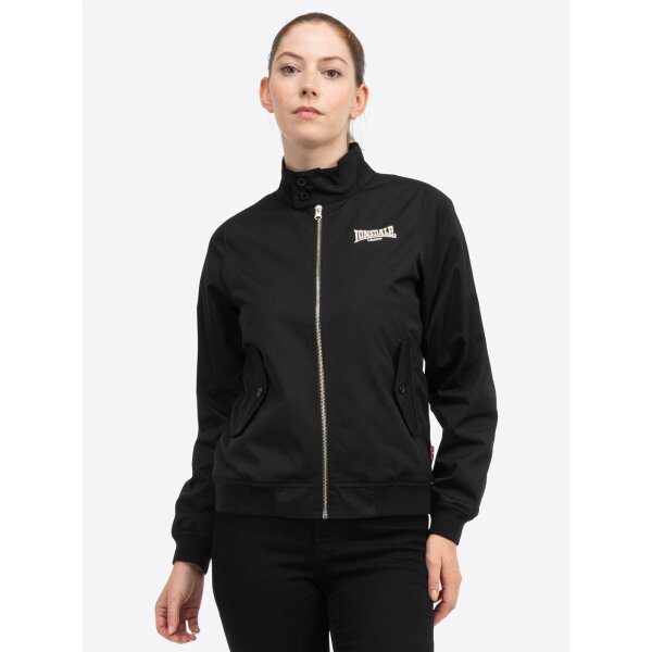 LONSDALE Rodeen Jacke black/ silver