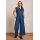 KING LOUIE Amy Jumpsuit Chambray denim blue