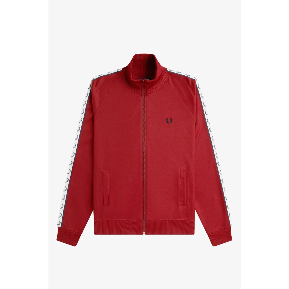 FRED PERRY Taped Track Jacket burnt red, 88,99 €