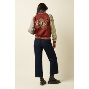 KING LOUIE Bomber Jacket Pavonini rio red