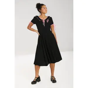HELL BUNNY Rosetta Dress black