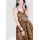 HELL BUNNY Tora 50s Dress brown