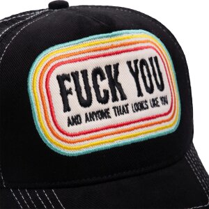 KING KEROSIN Trucker Cap Fuck You black