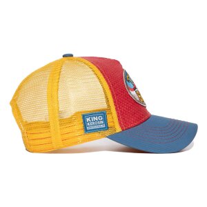 KING KEROSIN Trucker Cap Tittis And Beer winered & black