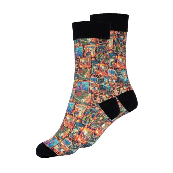 KING KEROSIN Socken Seventies black