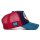 KING KEROSIN Trucker Cap Titties And Beer blue & red