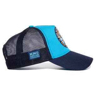 KING KEROSIN Trucker Cap Custom Chopper blue & navy