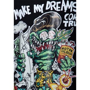 KING KEROSIN T-Shirt I Make My Dreams black