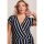 KING LOUIE Abigail Dress Embla Stripe black