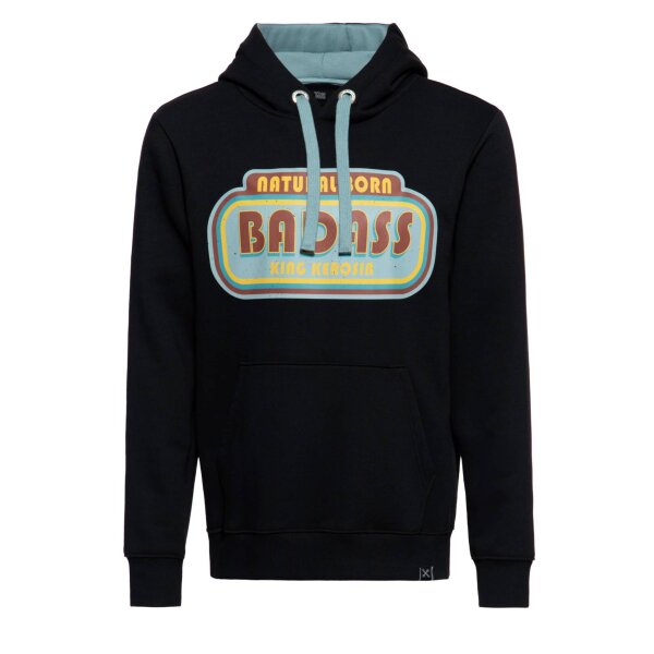 KING KEROSIN Hoodie Bad Ass black