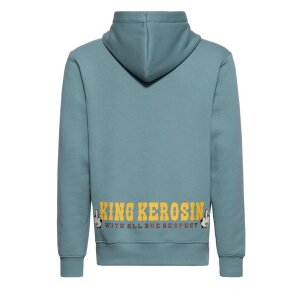 KING KEROSIN Kapuzenpullover Bad Ass lake green