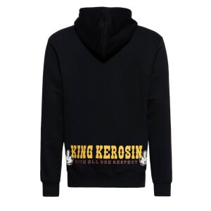 KING KEROSIN Kapuzenpullover Rock´N´Roll black