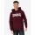 LONSDALE Wolterton Kapuzensweatshirt oxblood/ ecru