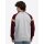 LONSDALE Bregis Sweatshirt marl grey/ oxblood/ navy