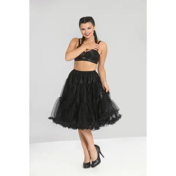 Hell Bunny Penelope Petticoat black