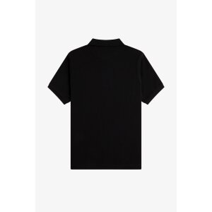FRED PERRY Girl Polo black/ court green