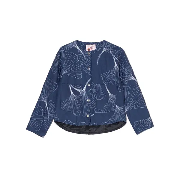 MADEMOISELLE YéYé Stitch Perfect Jacket ginkgo blue