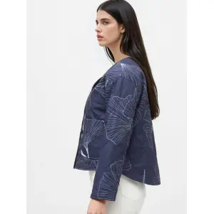 MADEMOISELLE YéYé Stitch Perfect Jacket ginkgo blue