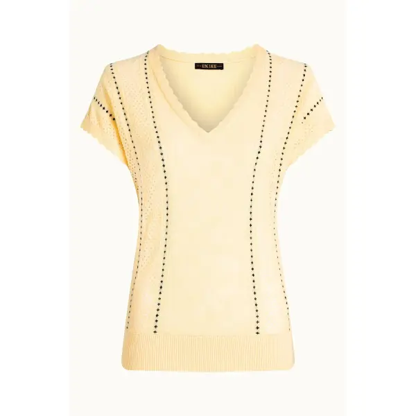 KING LOUIE Lyra Top Marea cameo green