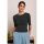 KING LOUIE Agnes Rib Top Spiro black