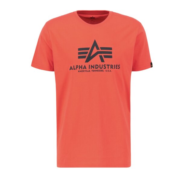 ALPHA INDUSTRIES Basic T-Shirt radiant red