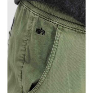 ALPHA INDUSTRIES Cotton Twill Jogger vintage green