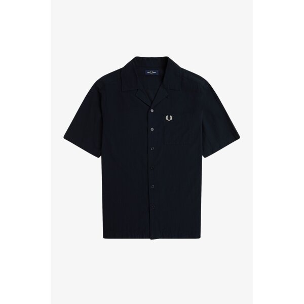 FRED PERRY Lightweight Texture Revere Collar Shirt navy, 88,99 €