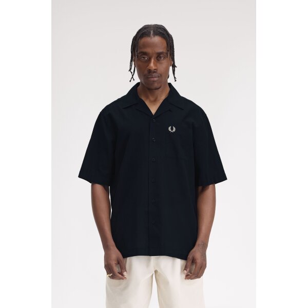 FRED PERRY Lightweight Texture Revere Collar Shirt navy, 88,99 €