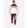 LONSDALE Holmbury Tracksuit oxblood/ ecru