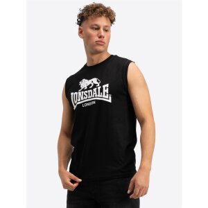 Lonsdale Rolleston Sleeveless T-Shirt Double Pack