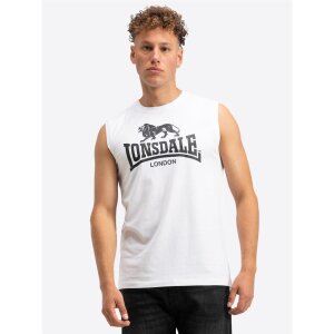 Lonsdale Rolleston Sleeveless T-Shirt Double Pack
