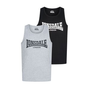 Lonsdale Averham Singlet Doppelpack