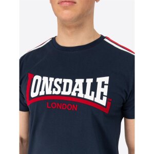 Lonsdale T-Shirt Merryn navy/ white/ red