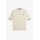 FRED PERRY Mesh Knit Polo Shirt silky peach