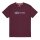 ALPHA INDUSTRIES Alpha Label T-Shirt dark cherry