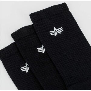 ALPHA INDUSTRIES Basic Socks 3 Pack black