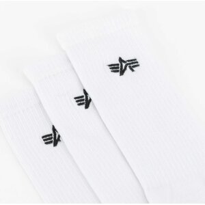 ALPHA INDUSTRIES Basic Socks 3 Pack white