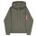 ALPHA INDUSTRIES Back Print Hoodie dark olive