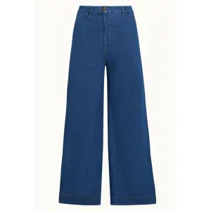 KING LOUIE Peppa Pants Chambray denim blue
